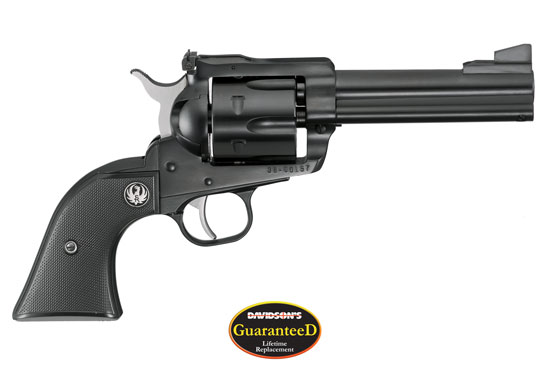 RUGER BLACKHAWK 357MAG 4-5/8" AS BLUED BLACK CHECKERED SYN - for sale