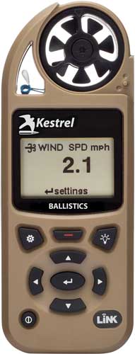 KESTREL 5700 BALLISTICS WEATHER METER WITH LINK TAN - for sale