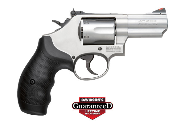 S&W 66 357 MAGNUM 2.75" ADJ 6-SHOT STAINLESS RUBBER - for sale