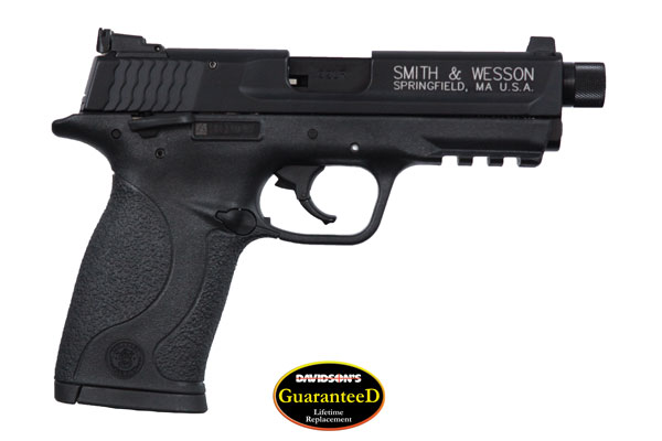 S&W M&P22 COMPACT 22LR 3.56" AS 10-SHOT MATTE BLK THREADED - for sale