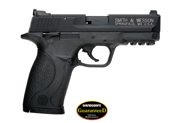 S&W M&P22 COMPACT 22LR 3.56" AS 10 SHOT SAFETY BLK THREADED - for sale