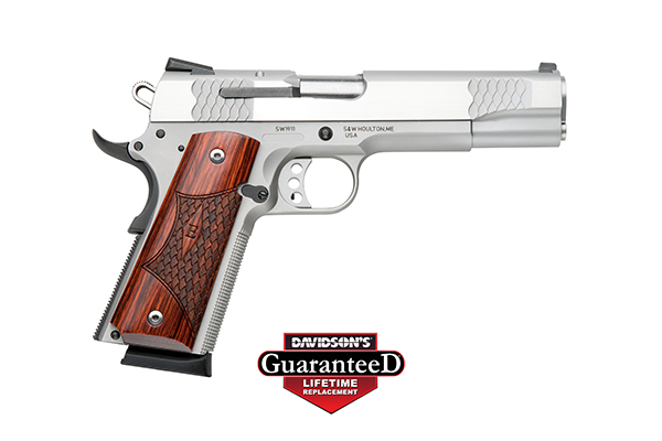S&W 1911 ES 45ACP 5" FS 8-SHOT MATTE STAINLESS WOOD - for sale