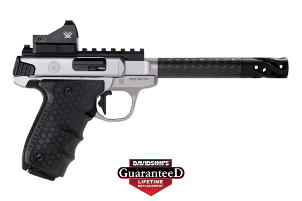 S&W SW22 PC VICTORY TARGET 22LR 6" CARBON FIBER RED DOT - for sale