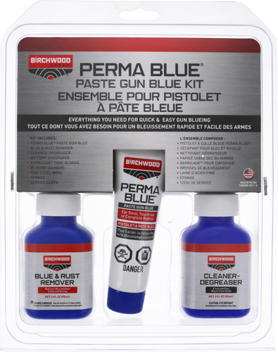 B/C PERMA BLUE PASTE GUN BLUE FINISHING KIT - for sale