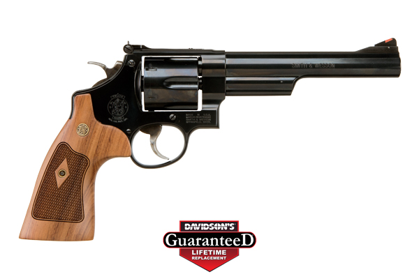 S&W 29 44MAG 6.5" AS BLUED CHECKERED WOOD GRIPS - for sale