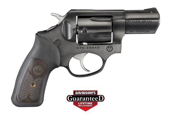 RUGER SP101 357MAG 2.25" FS BLUED RUBBER - for sale
