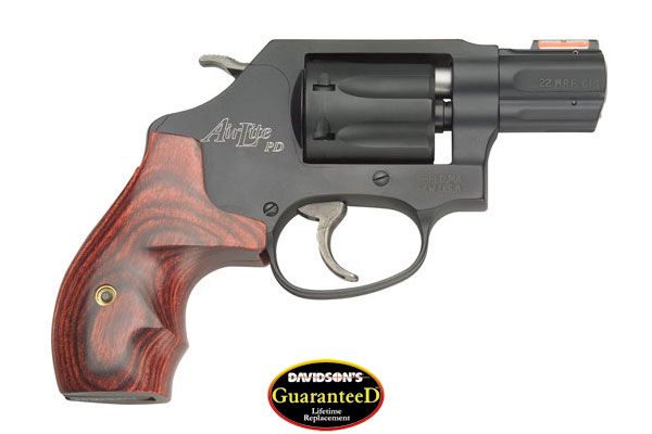 S&W 351PD AIRLITE 22WMR 1.875 FS HI-VIZ BLACK MATTE WOOD - for sale