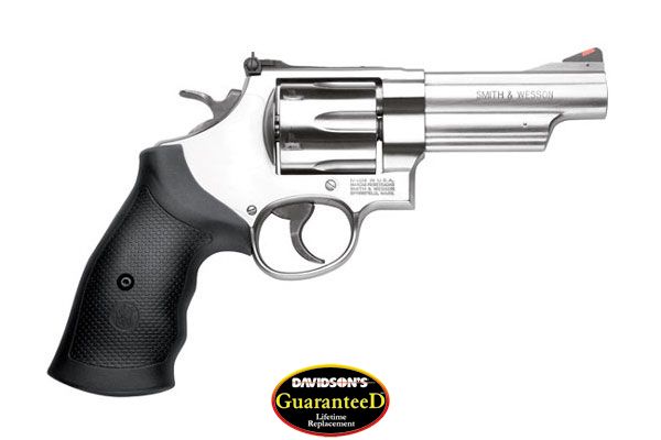 S&W 629 44MAG 4" AS 6-SHOT STAINLESS RUBBER - for sale