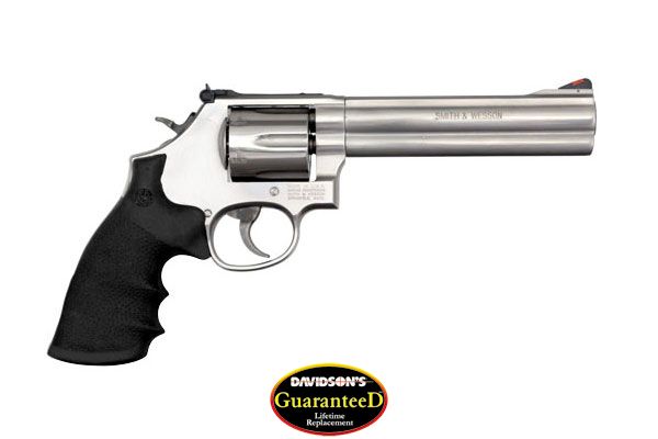 S&W 686 357MAG 6" AS 6-SHOT STAINLESS STEEL RUBBER! - for sale