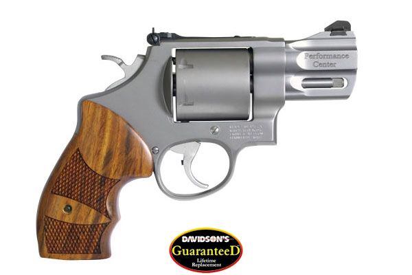S&W 629 PERFORMANCE CENTER 44MAG 2.625" 6-SHOT SS WOOD - for sale