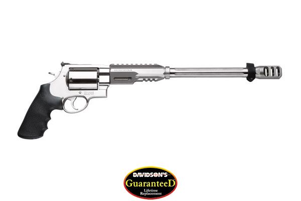 S&W 460 HUNTER P. CENTER 460SW 14" FLUTED SS RUBBER - for sale