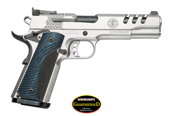 S&W 1911 PERFORMANCE CENTER 45ACP 5" AS SS G10 GRIPS - for sale