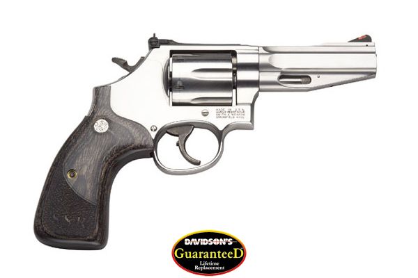S&W PRO SERIES 686SSR 357 4" AS 6-SHOT SS BLK. LAM. GRIPS< - for sale