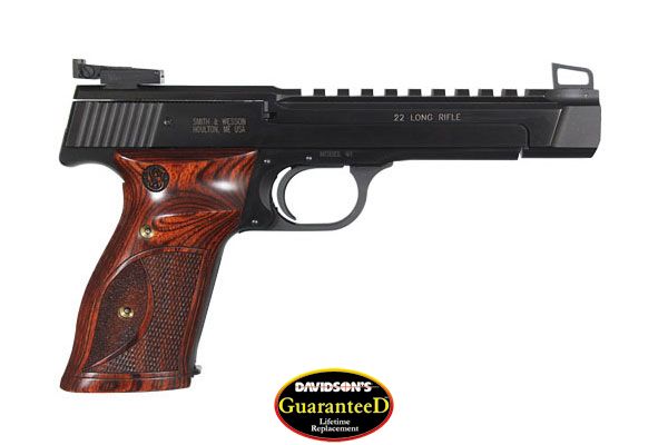 S&W 41-OR 22LR 5.5" HB AS 10SH OPTICS READY BLUE WOOD - for sale