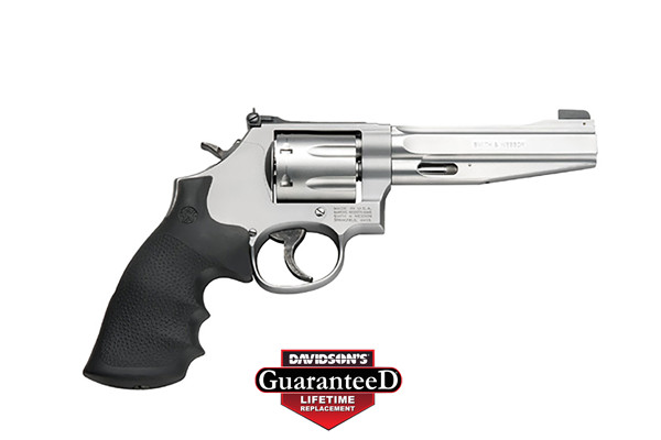 S&W PRO SERIES 686PLUS 357 5" AS 7-SHOT STAINLESS RUBBER! - for sale