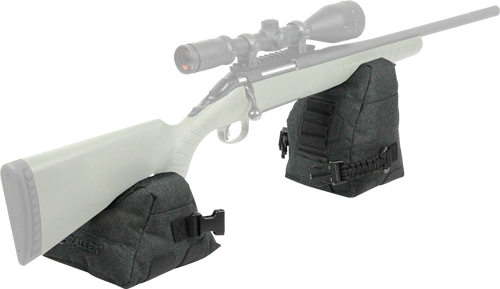 ALLEN ELIMINATOR SHOOTING BAGS FRONT & REAR GREY/BLACK - for sale