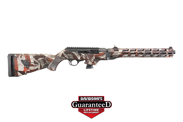 RUGER PC CARBINE 9MM LUGER 10-SHOT AMERICAN FLAG - for sale