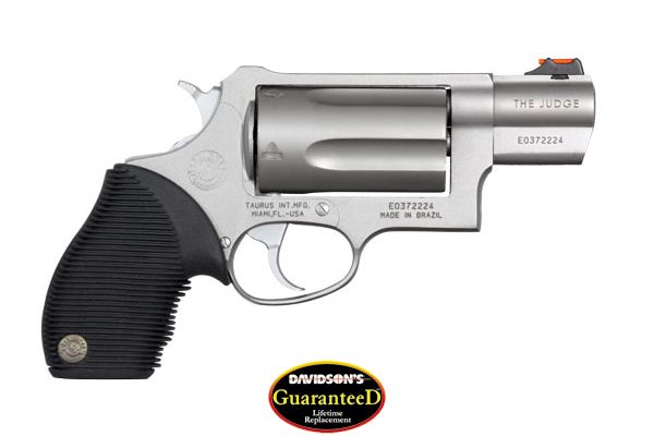 TAURUS JUDGE PUBLIC DEFENDER 45LC/410 2.5" 2.5" FS SS BLK - for sale