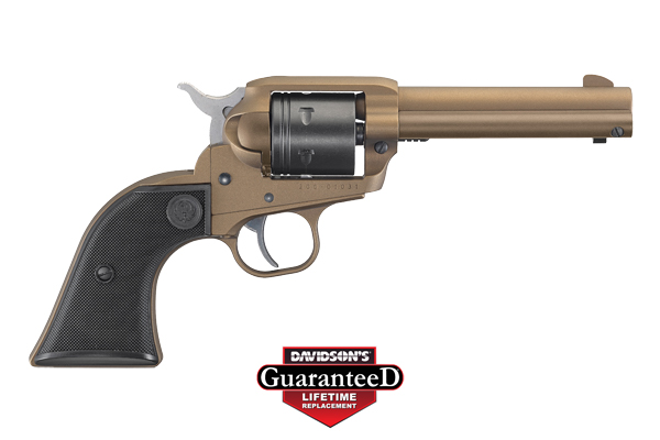 RUGER WRANGLER 22LR 4.62" FS 6-SH BURNT BRONZE SYNTHETIC - for sale