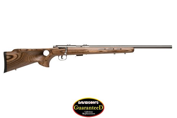 SAVAGE MARK II-BTVS 22LR 21" HB ACCU TRIG SS/BRN LAM T-HOLE - for sale