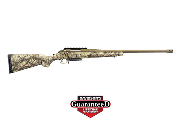 RUGER AMERICAN 7MM-08 REM 22" CERAKOTE BRONZE CAMO - for sale