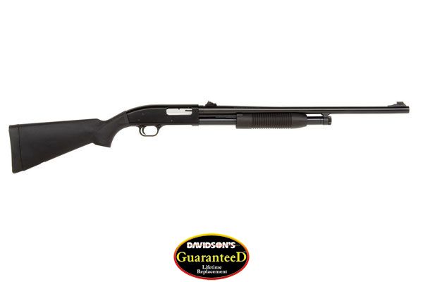 MAVERICK 88 12GA SLUG 3" 24" RIFLED SIGHTS CYL BLACK SYN - for sale