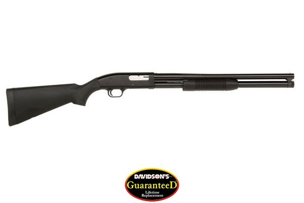 MAVERICK 88 SECURITY 12GA 3" 20" CYL 8RD BLACK SYNTHETIC - for sale