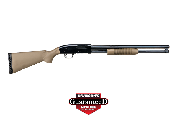 MAVERICK 88 SECURITY 12GA 3" 20" CYL 8RD FDE SYNTHETIC - for sale