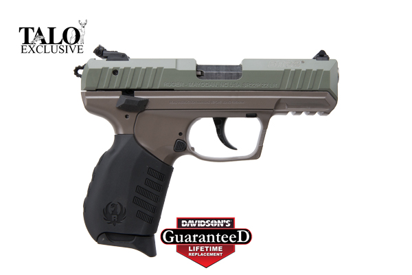 RUGER SR22PB 22LR 3.5" AS JUNGLE GREEN SLD ELITE EARTH F - for sale