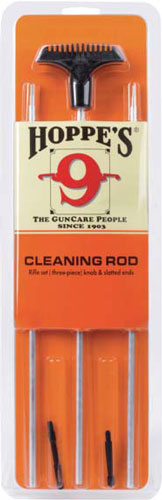 HOPPES CLEANING ROD .177 CAL. 3-PC RIFLE/AIRGUN S/S - for sale