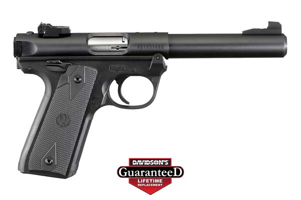 RUGER MARK IV 22/45 22LR 5.50" ADJ. BLUED POLYMER - for sale