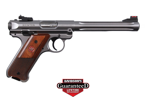 RUGER MARK IV HUNTER 22LR 6.88" FLUTED BULL AS S/S WD - for sale
