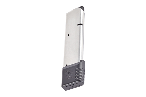 WILSON MAGAZINE 1911 45ACP 10RD EXT. SS POLYMER PAD - for sale