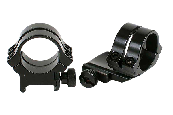 WEAVER RINGS DETACHABLE QUAD- LOCK 1" HIGH EXTENSION MATTE - for sale