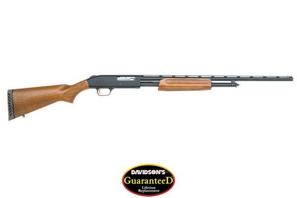 MOSSBERG 500 CROWN GRADE 410 3" 24"VR BLUED HARDWOOD - for sale