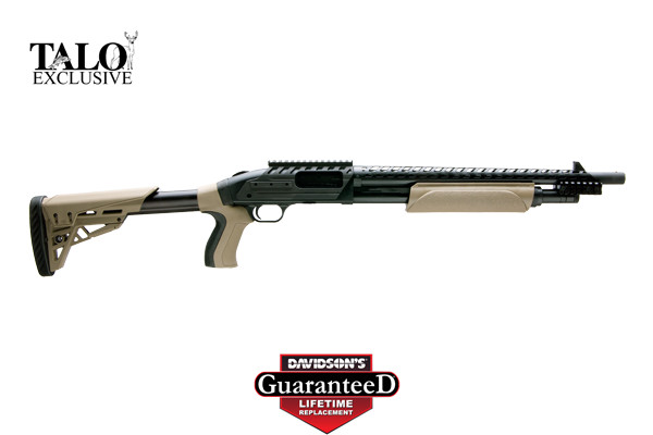 MOSSBERG 500 ATI TACTICAL 12GA 3" 18.5" 6RD BLUED/FDE (TALO) - for sale
