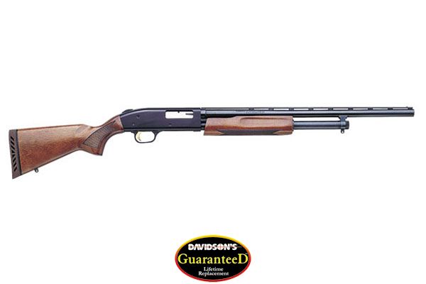 MOSSBERG 500 YOUTH BANTAM 12GA 3" 24"VR BLUED HARDWOOD - for sale
