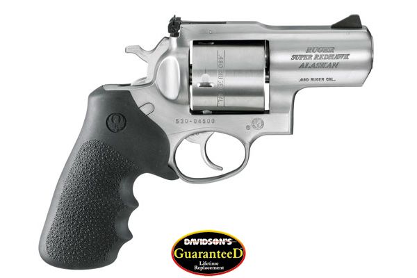 RUGER SUPER REDHAWK ALASKAN 480 RUGER 2.5" AS S/S RUBBER - for sale