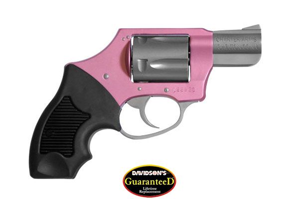 CHARTER ARMS PINK LADY 38SPL 2" PINK/SS DAO! - for sale
