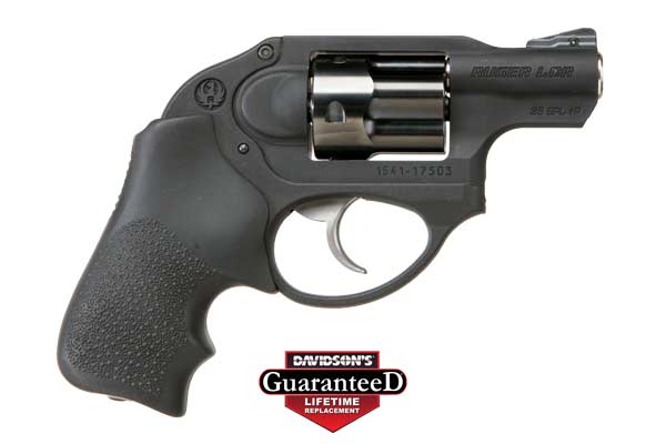 RUGER LCR 38SPL+P 1.875" FS 5-SHOT BLUED HOGUE TAMER GRIP - for sale