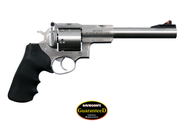 RUGER SUPER REDHAWK 480RUGER 7.5" AS STAINLESS HOGUE TAMER - for sale