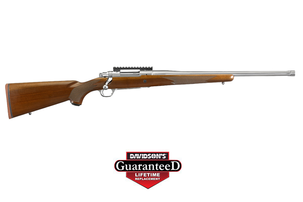 RUGER HAWKEYE HUNTER 6.5CM STAINLESS WALNUT THREADED - for sale