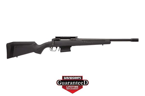 SAVAGE 110 HAYMAKER 450BM 18" HB ACUTRG/ACUFIT STK BLACK - for sale