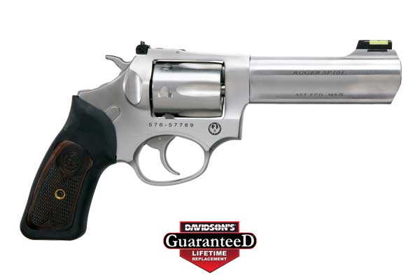 RUGER SP101 327 FED MAG 4.20" ADJ. STAINLESS RUBBER - for sale