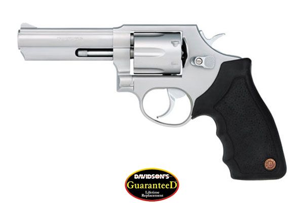TAURUS 65 357MAG 4" FS 6-SHOT STAINLESS STEEL RUBBER - for sale