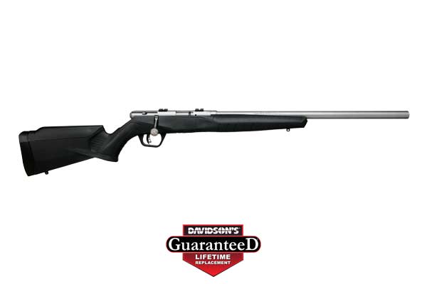 SAVAGE B17FVSS 17HMR 21" S/S HEAVY BBL ACU-TGR BLACK SYN - for sale