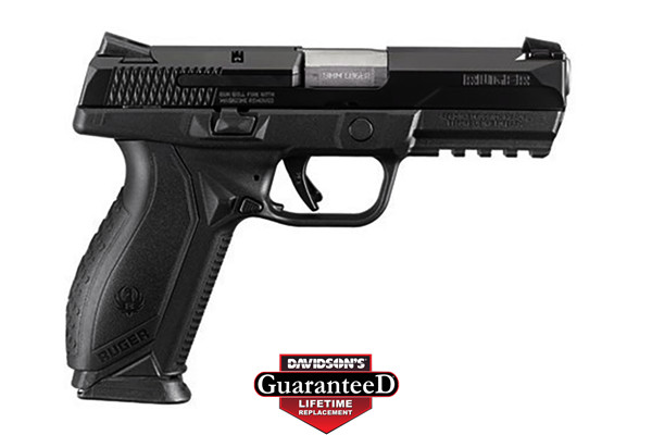 RUGER AMERICAN 9MM LUGER FS 17-SHOT BLACK MATTE SYN - for sale