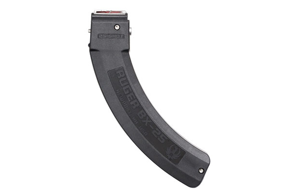 RUGER MAGAZINE 10/22 22LR 25RD BLACK POLYMER - for sale