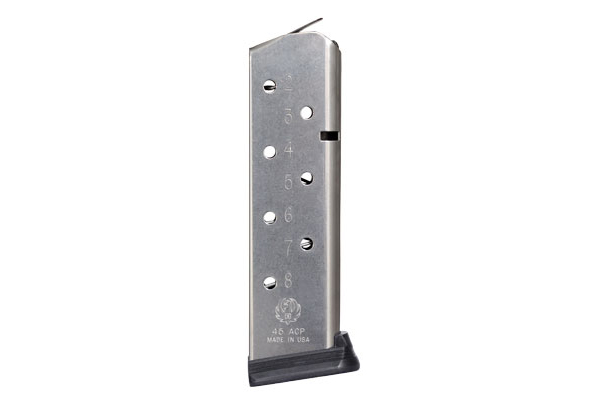 RUGER MAGAZINE SR1911 45ACP 8RD STAINLESS - for sale