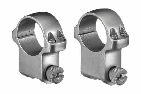 RUGER 5K/6K HIGH STAINLESS 1" RING SET - for sale